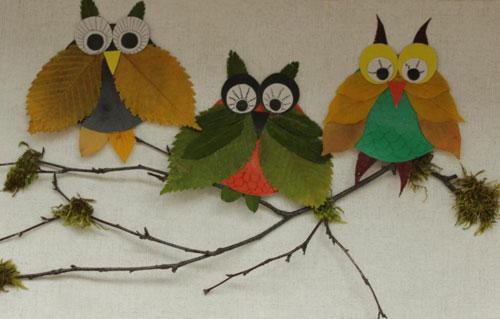 Красивые поделки из листьев. Поделки из листьев на тему осени: 70 идей