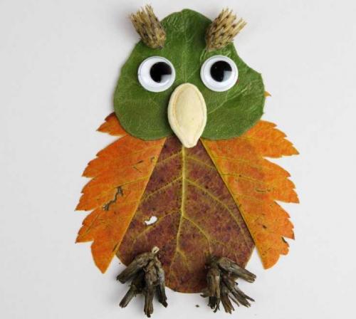 Поделка из листьев, как называется. Поделки из листьев — 105 фото идей и видео описание изготовления красивых поделок и украшений