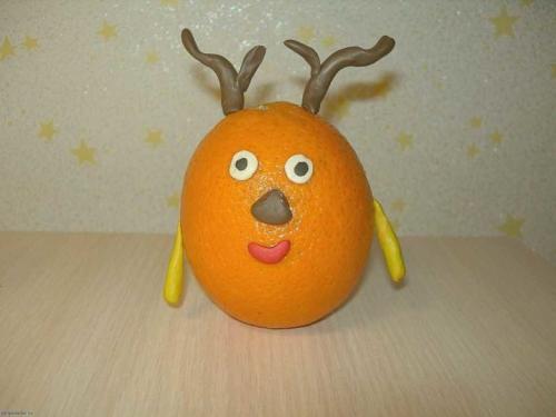 Поделки из фруктов своими руками: фото съедобных изделий для детей