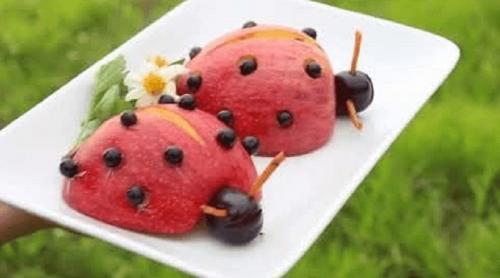 Поделки из фруктов своими руками: фото съедобных изделий для детей