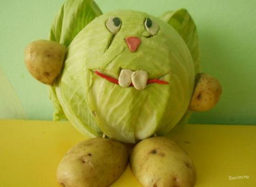 Поделки с овощей на выставку. Поделки из овощей и фруктов своими руками для выставки
