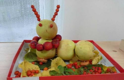 Поделки из фруктов своими руками: фото съедобных изделий для детей