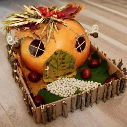 Прикольные поделки из овощей. Поделка из овощей: мастер-класс для начинающих, фото, схемы, идеи для создания осенних украшений своими руками