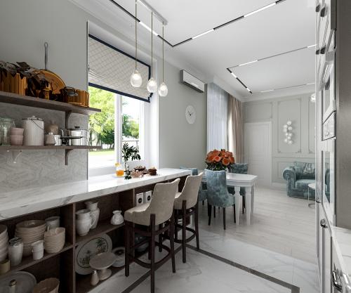 Какие элементы дизайна необходимо учитывать при создании кухни-студии с гостиной. Дизайн современной кухни-гостиной: 10 важных правил