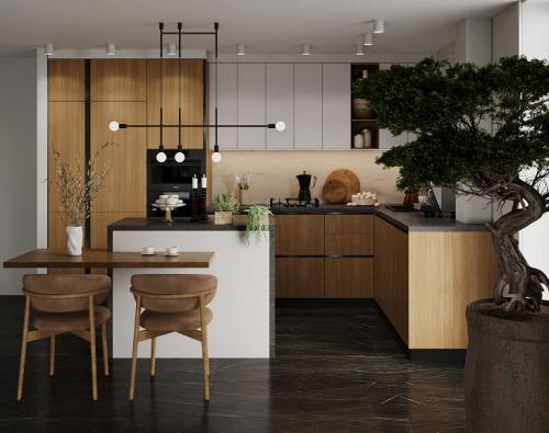 Как будут изменяться формы и размеры кухонных гарнитуров в 2025 году. Кухни 2025: 7 трендов для ремонта и как их адаптировать, не меняя гарнитур