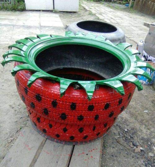 Из чего можно сделать клумбу своими руками. Клумбы для цветов из подручных материалов своими руками