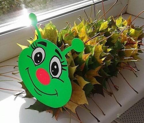 Поделки, осенние фантазии в садик. Осенние поделки из природного материала в детский сад и школу