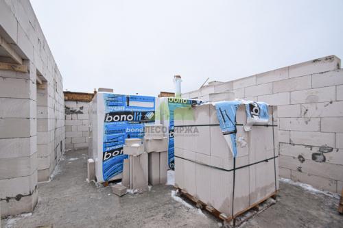 Внешняя отделка дома из газобетона. Фаски вместо штукатурки и вентилируемого фасада 05