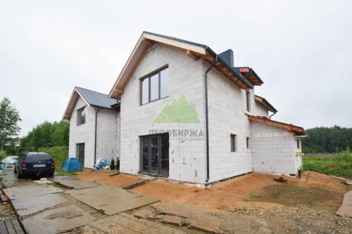 Внешняя отделка дома из газобетона. Фаски вместо штукатурки и вентилируемого фасада 07