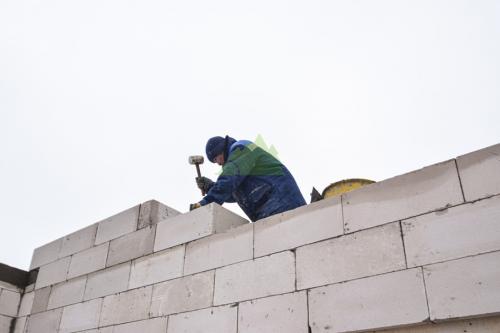 Внешняя отделка дома из газобетона. Фаски вместо штукатурки и вентилируемого фасада 10