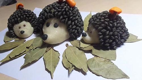 Осенние поделки в школу. Фото поделок «Дары осени» в школу: 100 идей