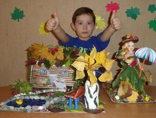 Осенние поделки в школу. Фото поделок «Дары осени» в школу: 100 идей