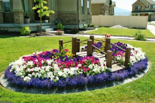 Формы клумб. Виды клумб и выбор места