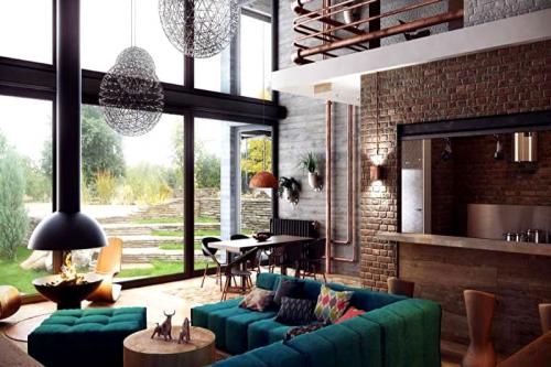 Идеи для частного дома. Прекрасный и уютный дизайн загородного дома: фото лучших вариантов