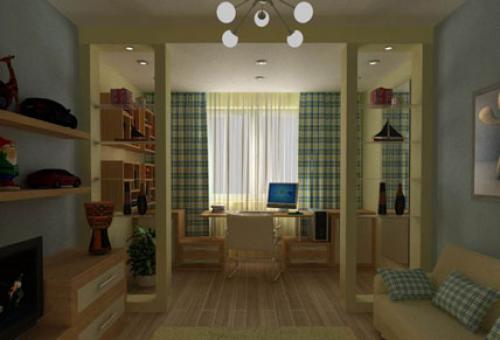 Можно ли использовать мобильные перегородки в детской комнате. Зонирование перегородками в детской