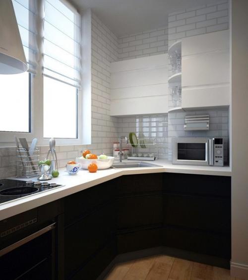 Дизайн балкона с кухней совмещенного. Дизайн-проект кухни с балконом