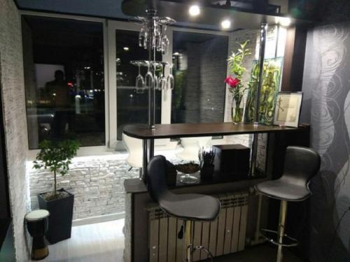 Дизайн балкона с кухней совмещенного. Дизайн-проект кухни с балконом