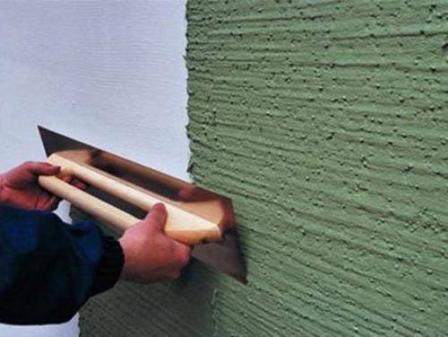 Терка для декоративной штукатурки короед. Нанесение короеда своими руками