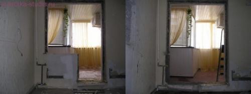 Кухня совмещенная с балконом. 112 самых стильных интерьеров кухни, совмещенной с балконом 37