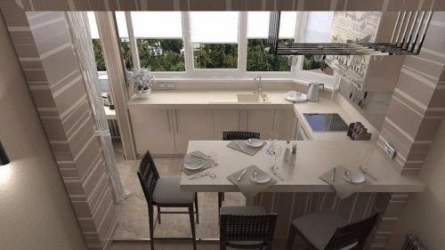 Вынос кухни на лоджию. Можно ли на балконе сделать кухню: законность переноса