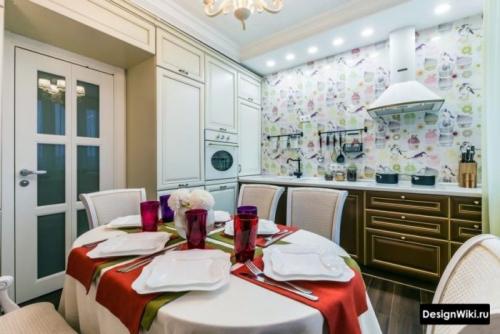 Дизайн кухни 10 кв. Идеи планировки на 10 метрах 11