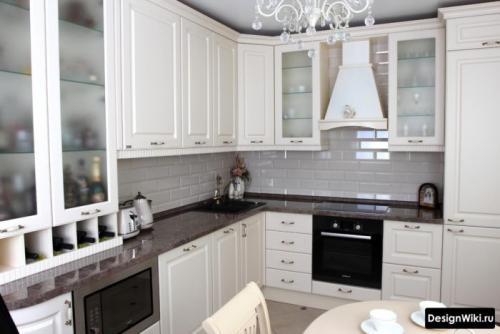 Дизайн кухни 10 кв. Идеи планировки на 10 метрах 06