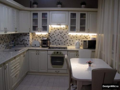 Дизайн кухни 10 кв. Идеи планировки на 10 метрах 04