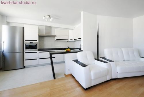 Дизайн кухонь совмещенных с балконом. Кухня, совмещенная с балконом или лоджией: фото удачного дизайна, советы по объединению 01