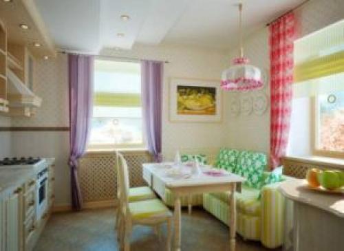 Дизайн кухни 9 кв.м с выходом на балкон. Разнообразие стилей и цветовое решение