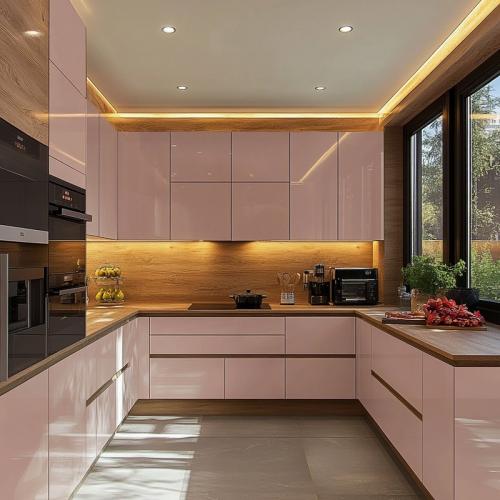 Современные тренды в дизайне кухонь-гостиных для 2025 года 05