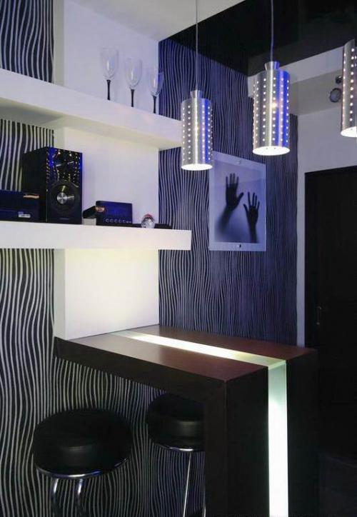 Дизайн кухни с балконом. Дизайн кухни 8-12 кв.м. в квартире с балконом. ТОП-5 советов для объединение пространства + 100 ФОТО 37