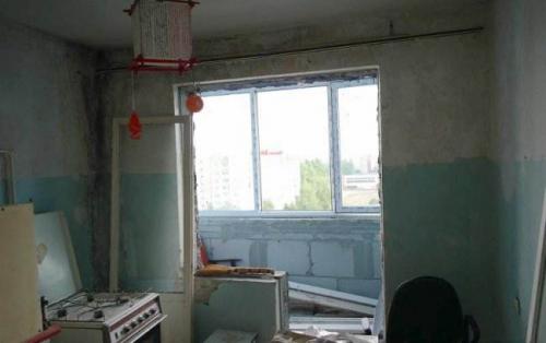 Дизайн кухни с балконом. Дизайн кухни 8-12 кв.м. в квартире с балконом. ТОП-5 советов для объединение пространства + 100 ФОТО 34