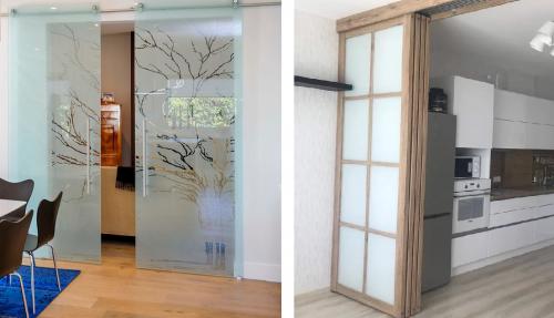 Раздвижные перегородки из дсп своими руками. Разновидности раздвижных перегородок