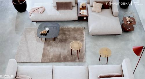 Создание функциональной кухни, столовой и гостиной в квартире 06