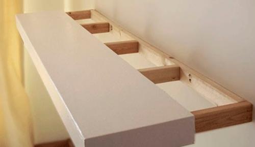 Скрытое крепление для полки своими руками. «Летающие» полочки – это так просто полки со скрытым креплением