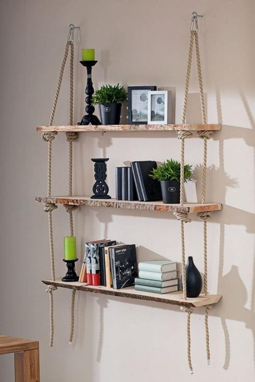 Оригинальные полки на стену. Оригинальные настенные полки — 50 фото идей