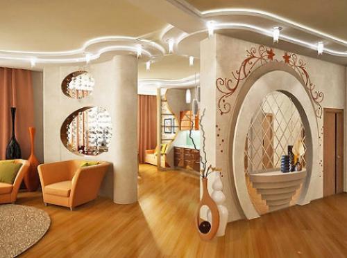 Как сделать перегородку в комнате. Использование перегородок в различных комнатах 09