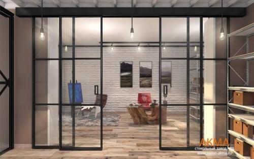 Раздвижные стены перегородки в квартире. Преимущества и недостатки 12