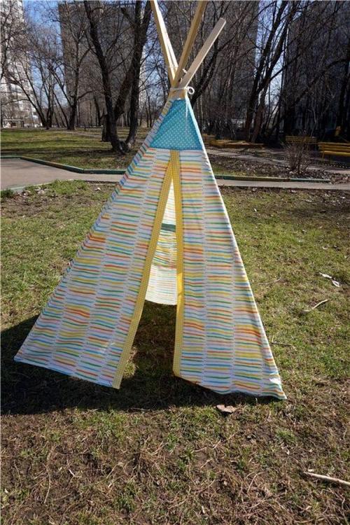 Вигвам для ребенка за 20 минут. Блог Елены Селивановой 13