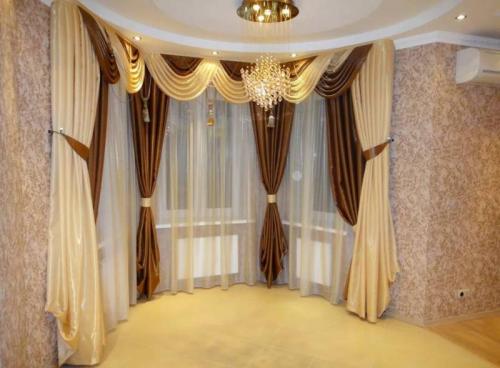 Какие шторы сейчас в моде для зала. Шторы для зала 2023 — новинки красивых штор для интерьера зала в квартире и доме в современном стиле + фото идеи