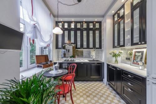 Современные шторы на кухню. Особенности штор для кухни