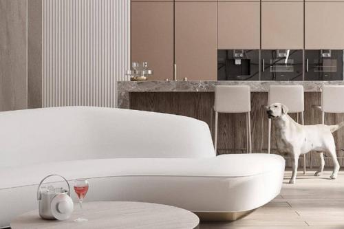 Красивые кухни-гостиные в современном стиле. Современный дизайн кухни гостиной