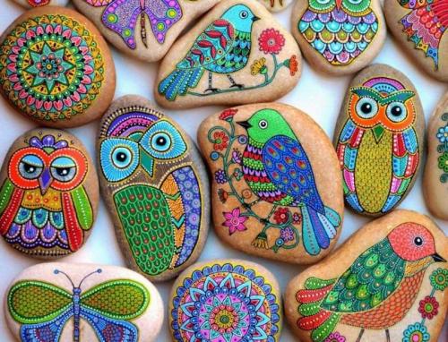 Что можно сделать из камней. Поделки из камней: лучшие идеи поделок из камней своими руками. Инструкции для детей + простые фото-схемы работы