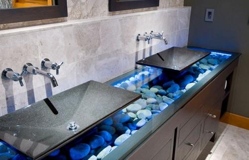 Морская галька-10 вдохновляющих идей для.. Морская галька в интерьере