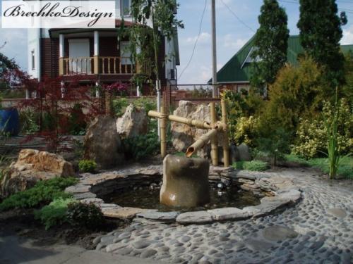 Морская галька в ландшафтном дизайне. Морская галька в ландшафте