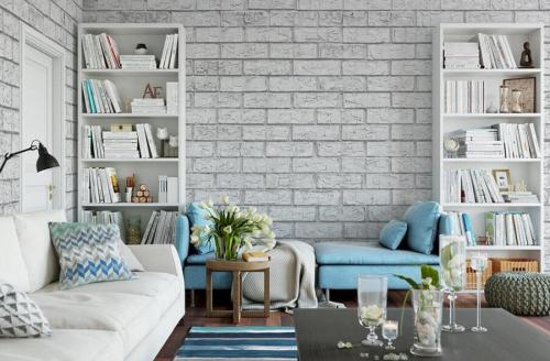 Декоративный кирпич обои. Декоративные обои под кирпич в интерьере: особенности дизайна, а также идеи красивого сочетания (130 фото)