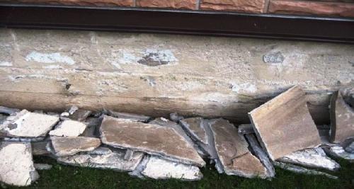 Искусственный камень на обои. Сочетание обоев и камня в интерьере 21