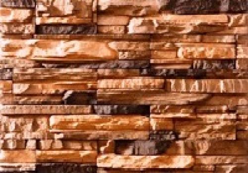 Искусственный камень на обои. Сочетание обоев и камня в интерьере 20