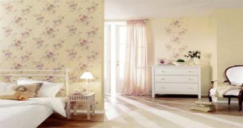 Какие цвета и узоры наиболее подходящие для спальни с экологичными обоями. Выбор цвета