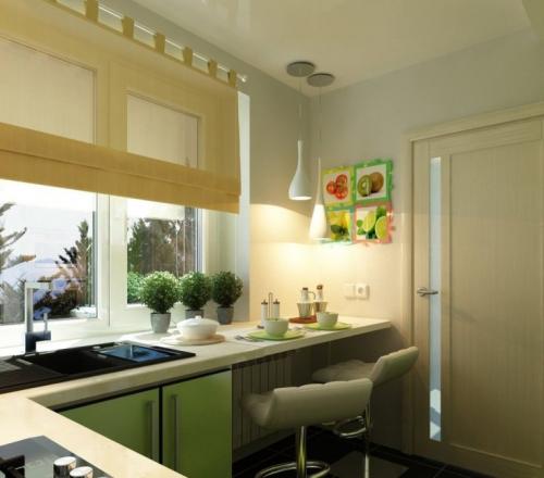 Декор подоконника на кухне. Подоконник на кухне: особенности использования, рекомендации по выбору. 115 фото функциональных подоконников в интерьере кухни